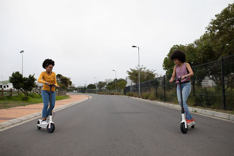 De risico’s van een elektrische step