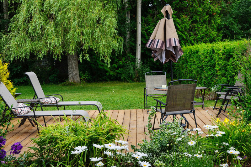 Hoe verzeker ik de spullen in mijn tuin?